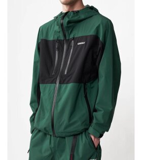 Packable Hooded Jacket Evergreen