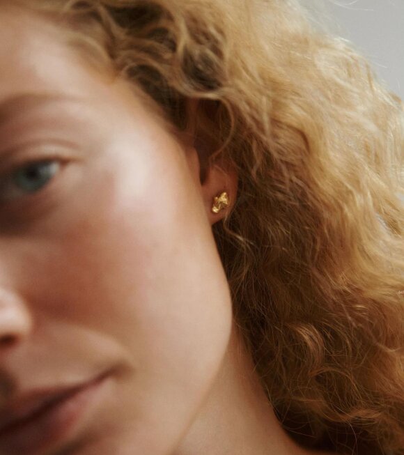 Lea Hoyer - Leaf Earring Goldplated