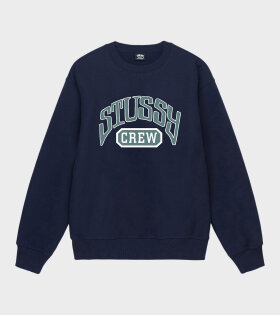 Stüssy Crew Sweatshirt Navy
