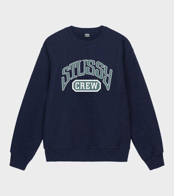 Stüssy - Stüssy Crew Sweatshirt Navy