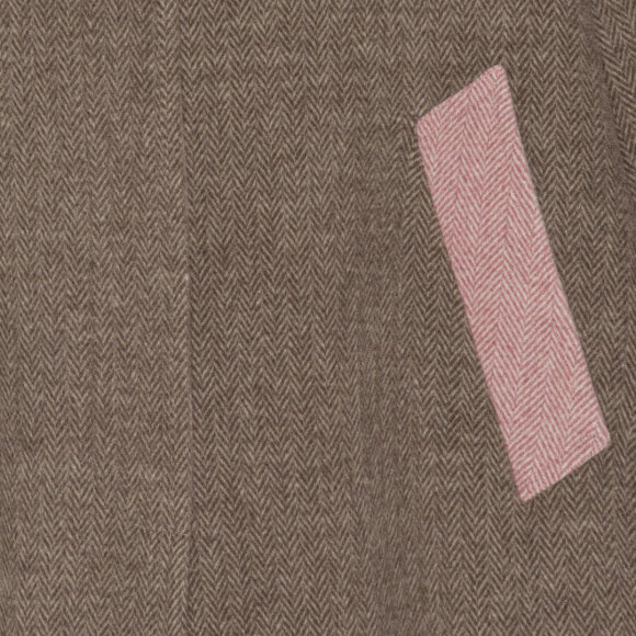 Caro Editions - Maggie Coat Brown/Pink 