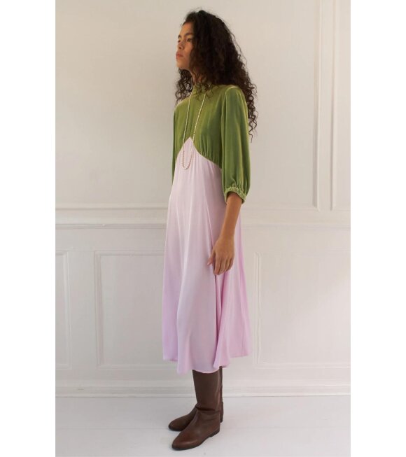 Caro Editions - Arcadia Dress Pink/Green