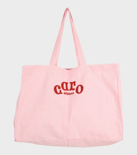 Caro Editions Tote Bag Pink/White