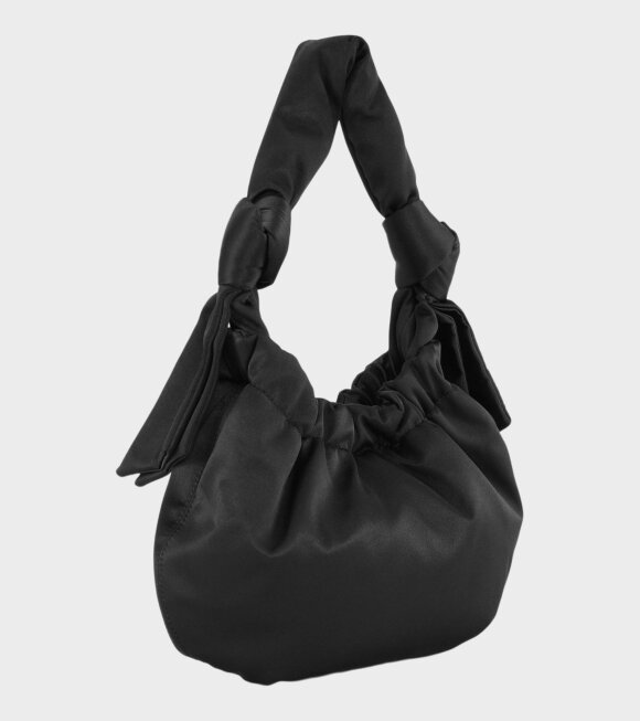 Ganni - Occasion Medium Hobo Bag Black