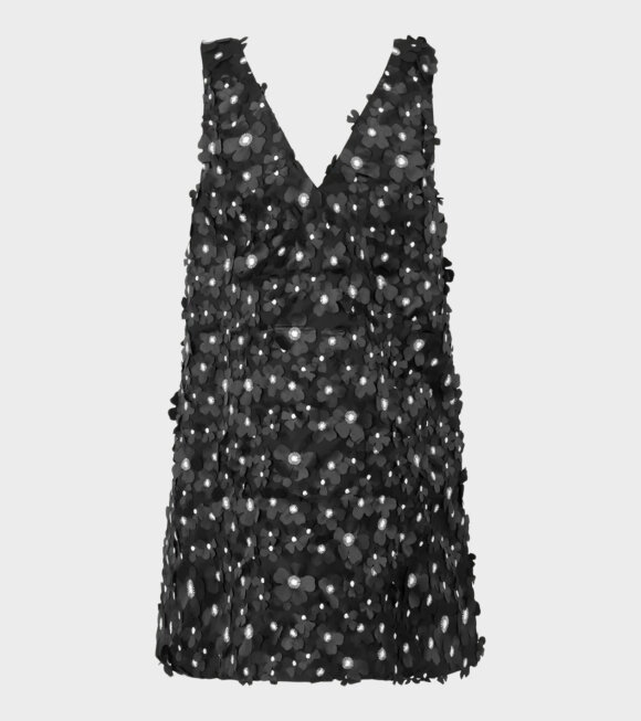 Stine Goya - Elena Dress Black Blossom