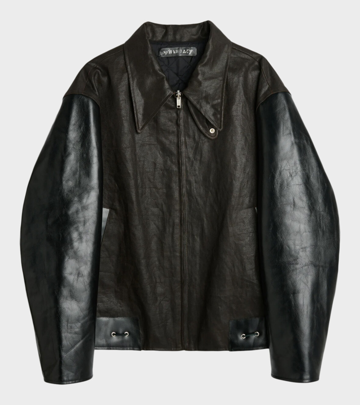 dr. Adams - Our Legacy Reversible Varsity Jacket Mud Dyed Cotton