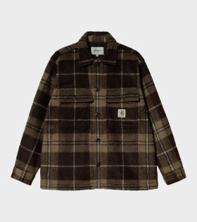 Manning Shirt Jacket Dark Umber/Leather