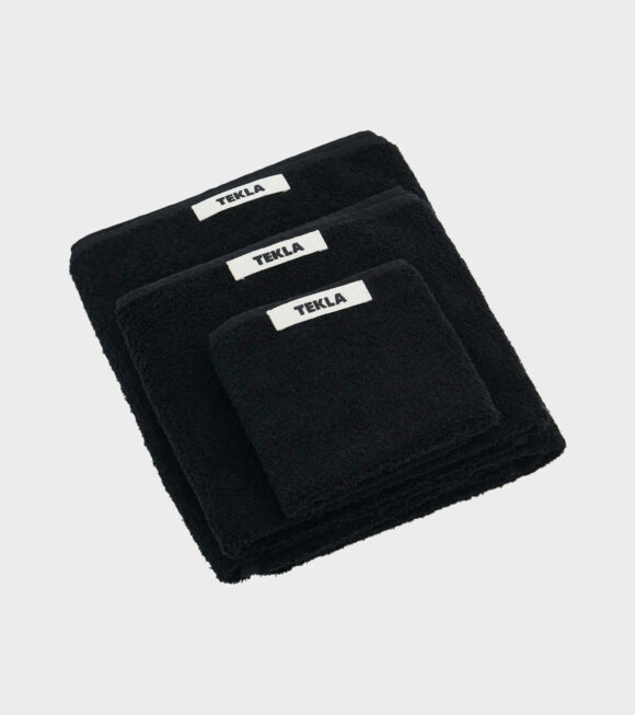 Tekla - Hand Towel 50x80 Black