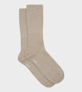 Cashmere Rib Socks Kit