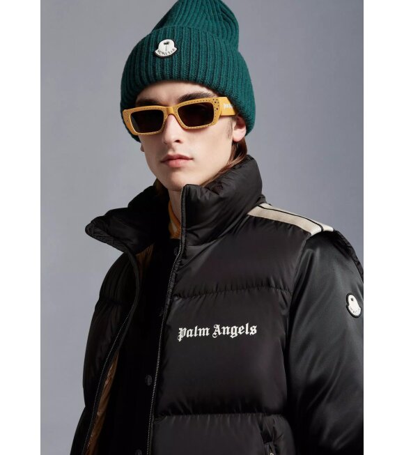 Moncler Genius - Palm Angels Wool Beanie Forest Green