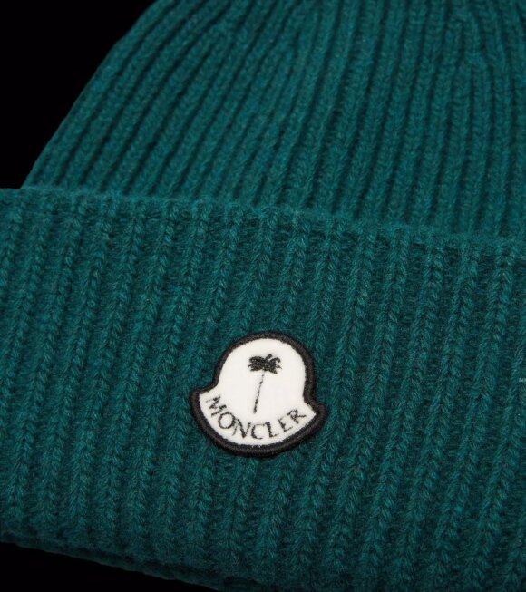 Moncler Genius - Palm Angels Wool Beanie Forest Green