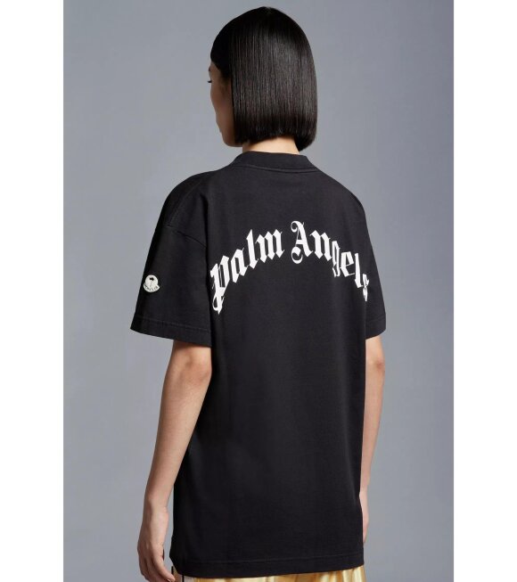 Moncler Genius - Palm Angels Bear Motif T-shirt Black