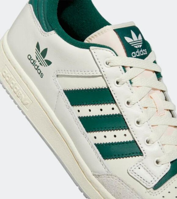 Adidas  - Centennial 85 Low Cloud White/Team Dark Green/Cream White