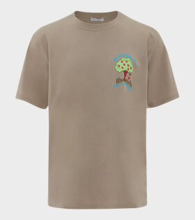 Apple Tree Logo T-shirt Beige 