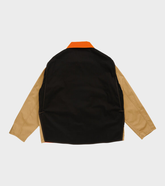 Marni - Cotton Jacket Beige/Black/Orange