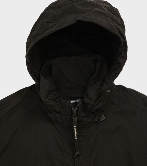 C.P Company - Chrome-R Hidden Hood Nylon Jacket Black