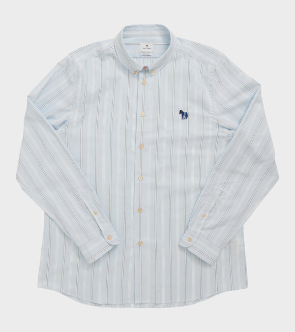 Paul Smith - Striped Shirt Light Blue/White