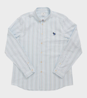 Striped Shirt Light Blue/White