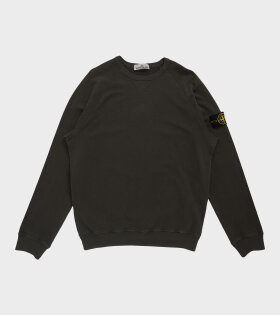 Patch Sweatshirt Blouse Dark Grey