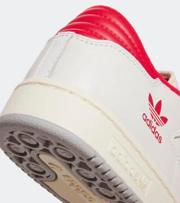 Adidas  - Centennial 85 Low Cloud White/Scarlet/Cream White