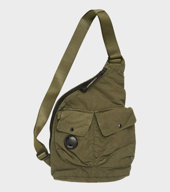 C.P Company - Single Strap Nylon Bag Green
