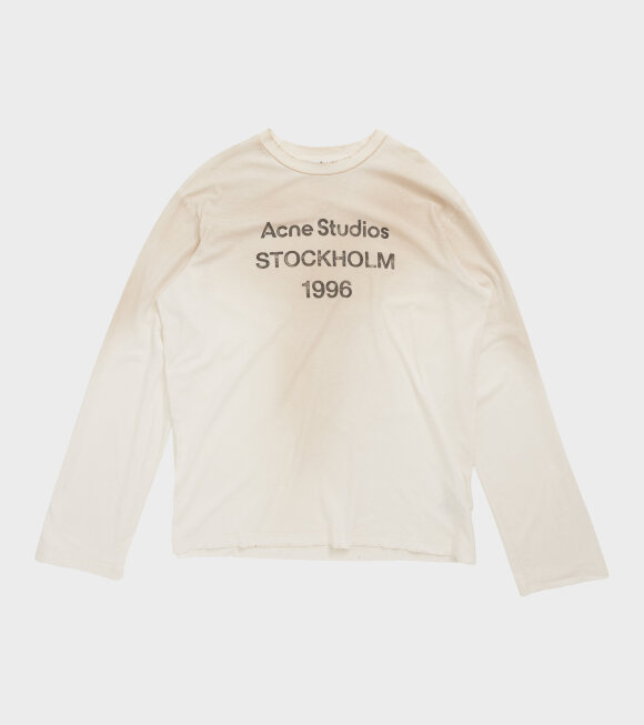 Acne Studios - Distressed LS T-shirt Off-white