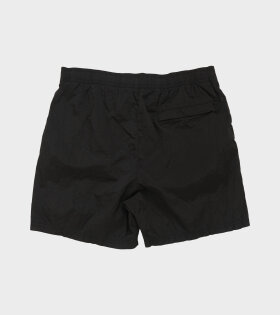 Econyl Metallic Nylon Swim Shorts Black