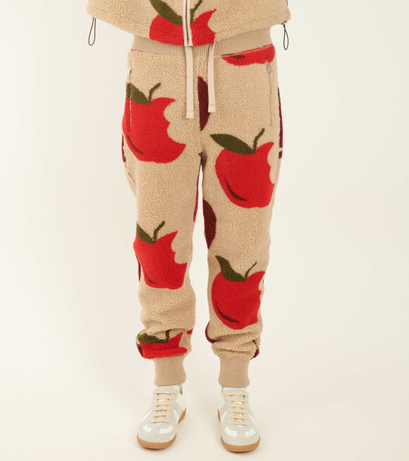 JW Anderson - Tapered Joggers Beige/Red 