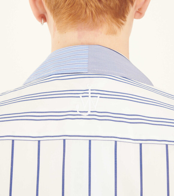 JW Anderson - Relaxed Fit S/S Shirt Blue/Multi