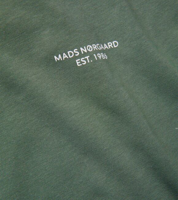 Mads Nørgaard  - Thor Est. Logo Tee Balsam Green