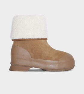 Reversible Ankle Boots Brown/Beige