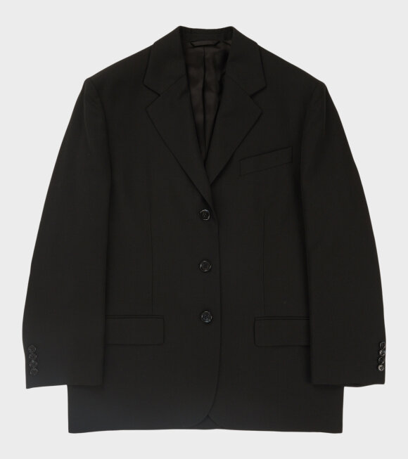 Acne Studios - Single Breasted Suit Blazer Black