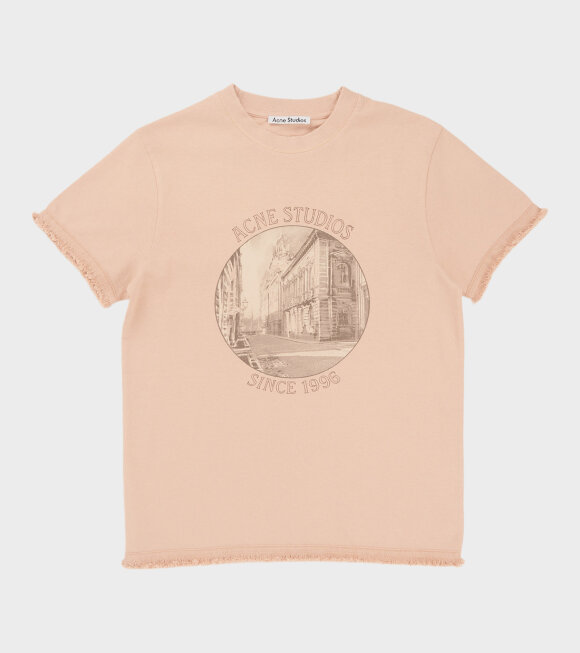 Acne Studios - Printed T-shirt Light Pink