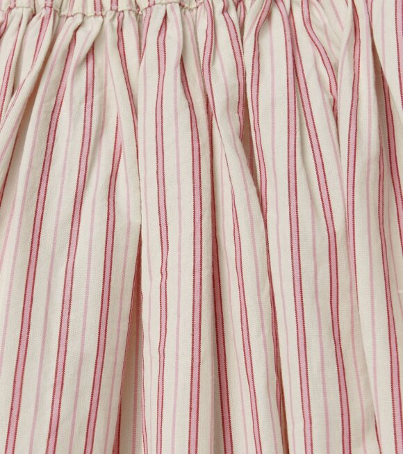 Skall Studio - Dagny Skirt Ruby Red/White Stripe