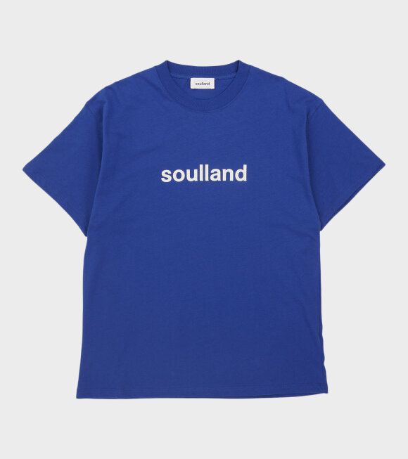 Soulland - Ocean T-shirt Blue