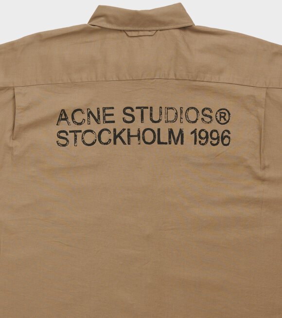 Acne Studios - Stockholm 1996 Shirt Dark Beige 