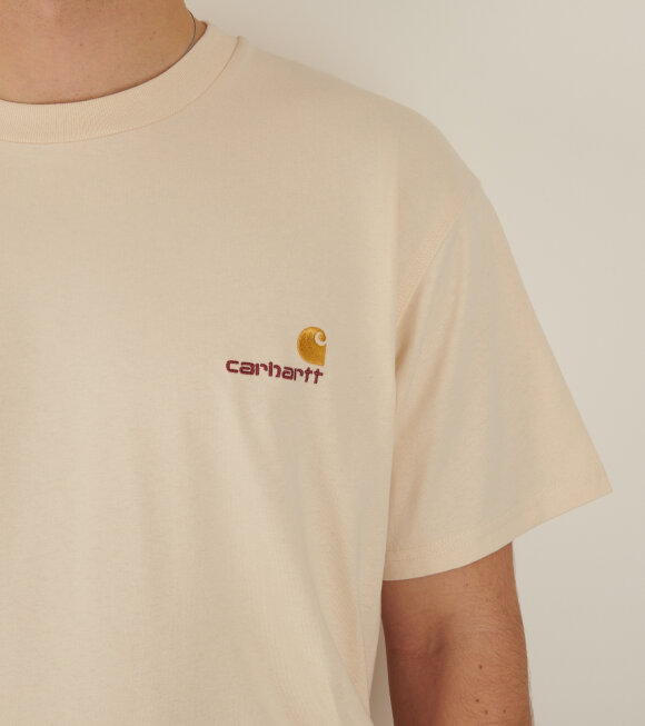 Carhartt WIP - S/S American Script T-shirt Natural