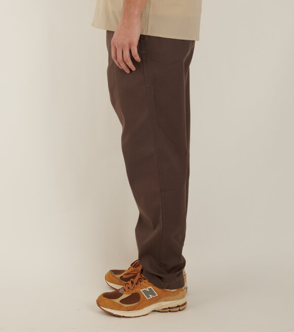 Norse Projects - Ezra Light Stretch Trousers Heathland Brown