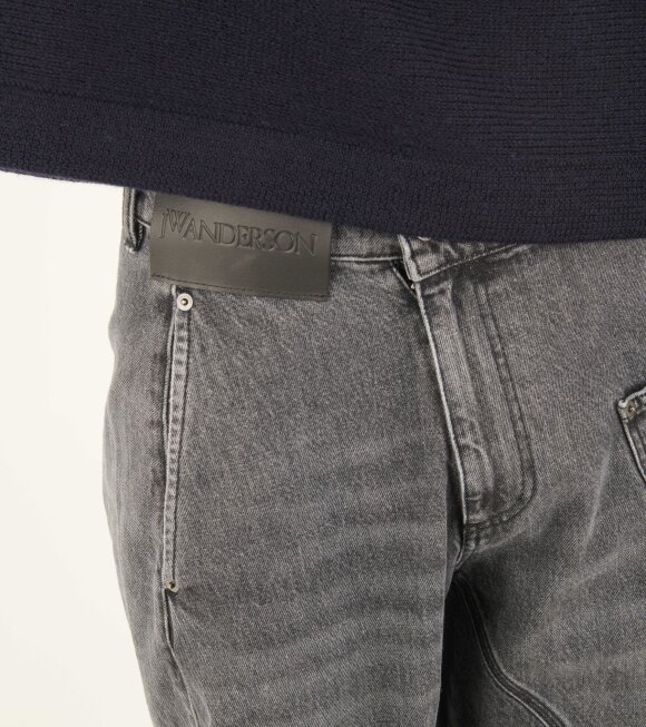 JW Anderson - Twisted Workwear Denim Jeans Grey