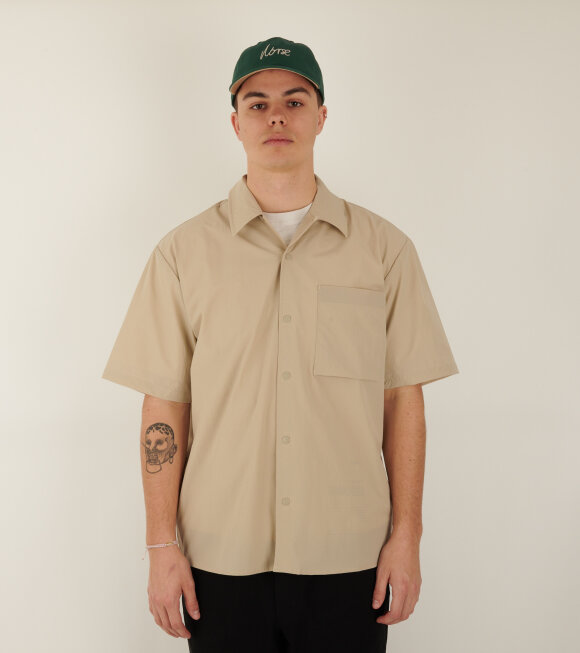 Norse Projects - Chainstitch Logo Twill Cap Dartmouth Green