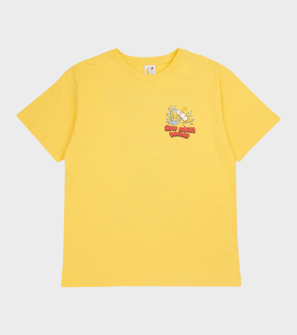 Sky High Farm - Slippery When Wet T-shirt Yellow