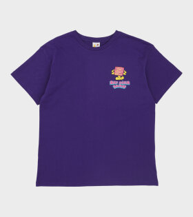 Safety First T-shirt Purple