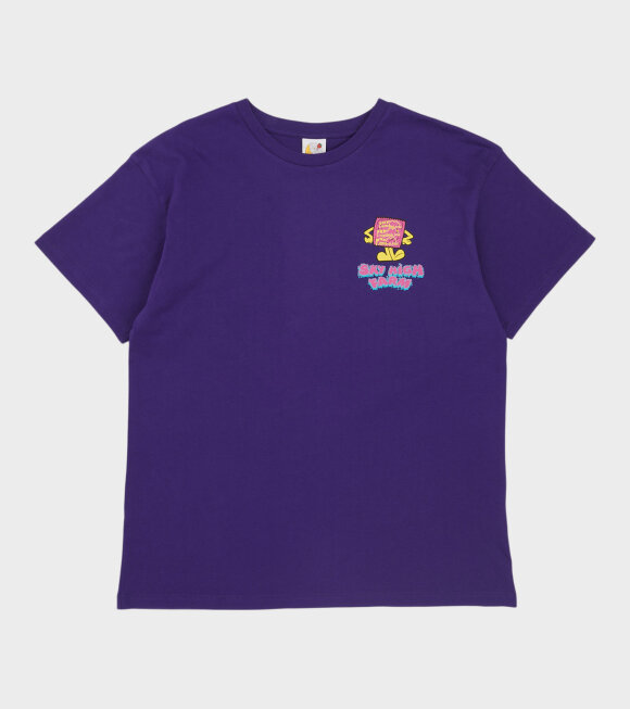 Sky High Farm - Safety First T-shirt Purple