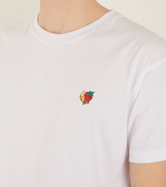 Sky High Farm - Mini Strawberry Moon T-shirt White
