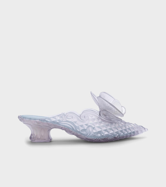 Melissa - X Y/Projects Court Shoe Flower Clear Glass