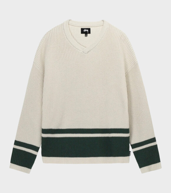 Stüssy - Athletic Sweater Natural
