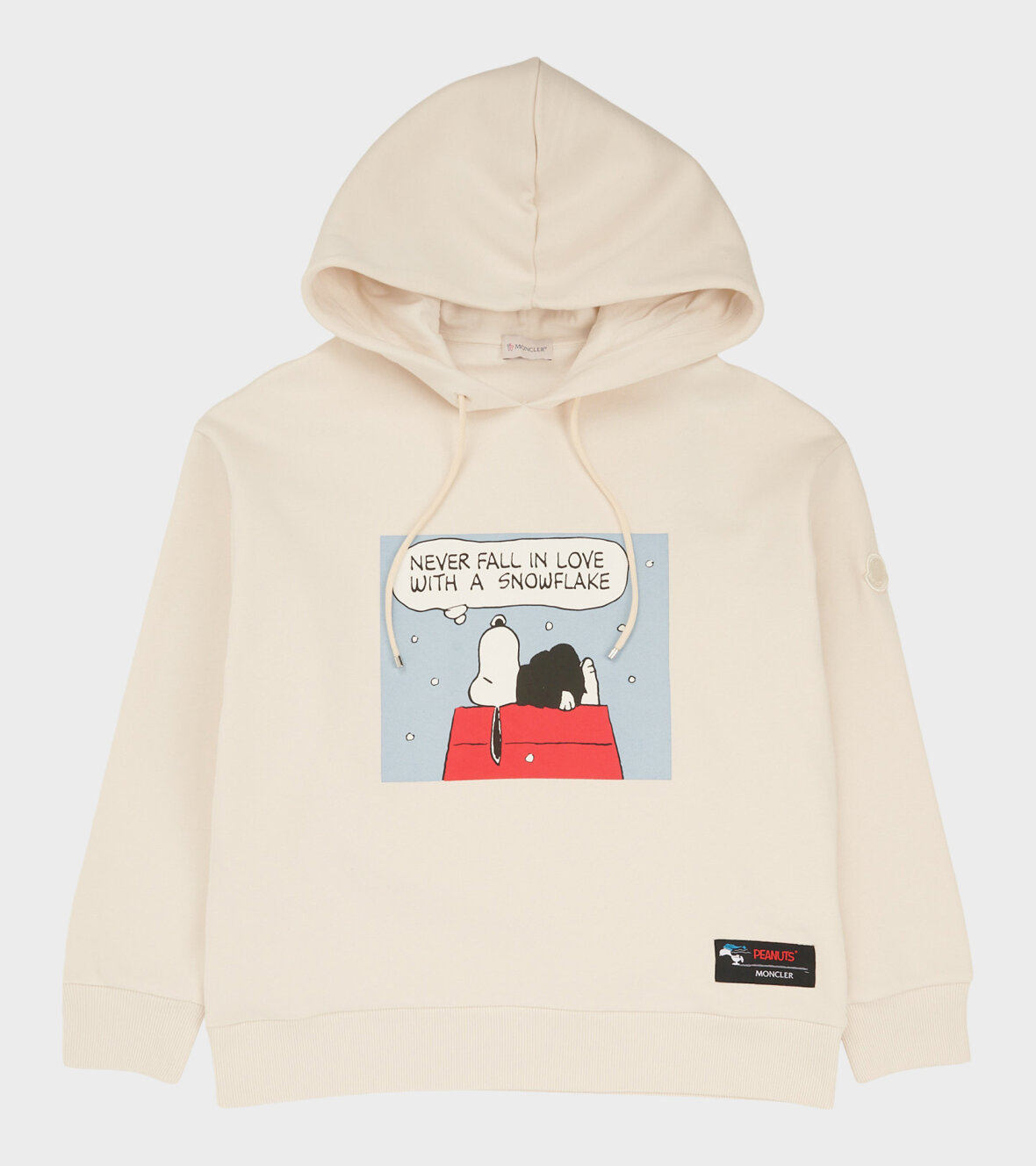 dr. Adams Moncler X Peanuts Hoodie Off-white