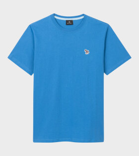 Zebra Logo T-shirt Ocean Blue