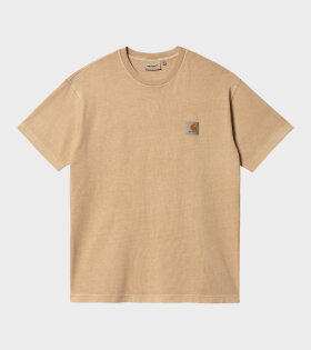 S/S Nelson T-shirt Dusty Brown