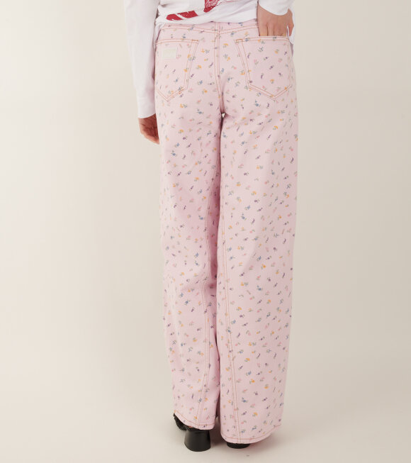 Ganni - Jozey Jeans Pink Tulle